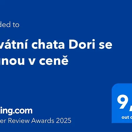 Romantika V Jesenikach - Privatni Dori S Finskou Saunou V Cene *